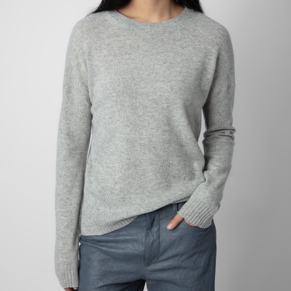 NWOT Zadig & Voltaire Cici Patch Sweater